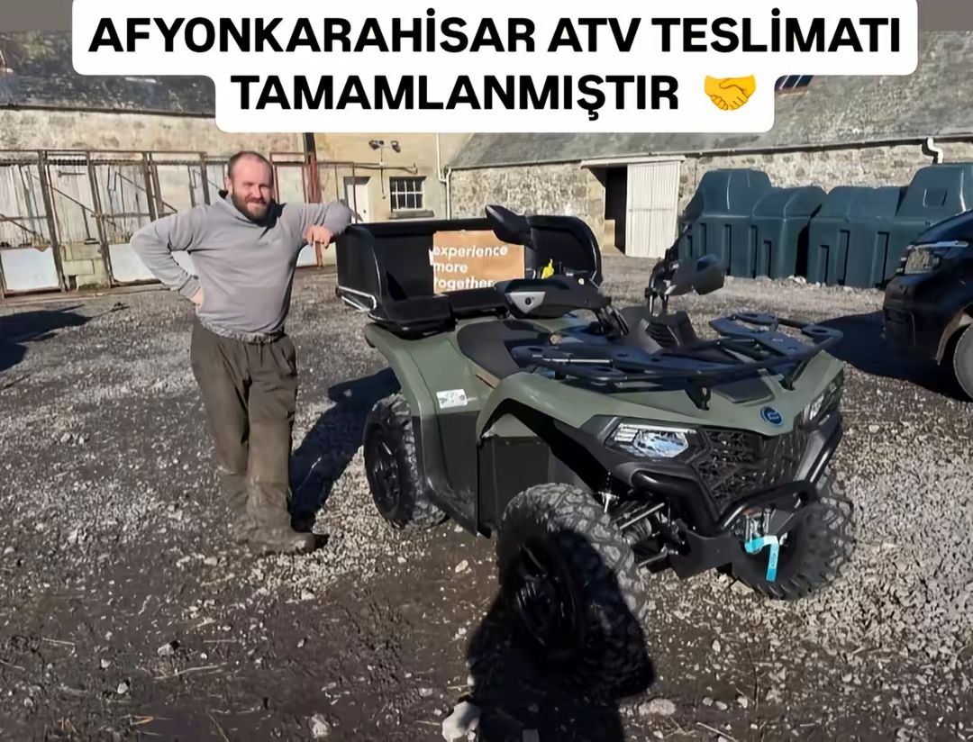 4X4 BENZİNLİ ATV TESLİMATI