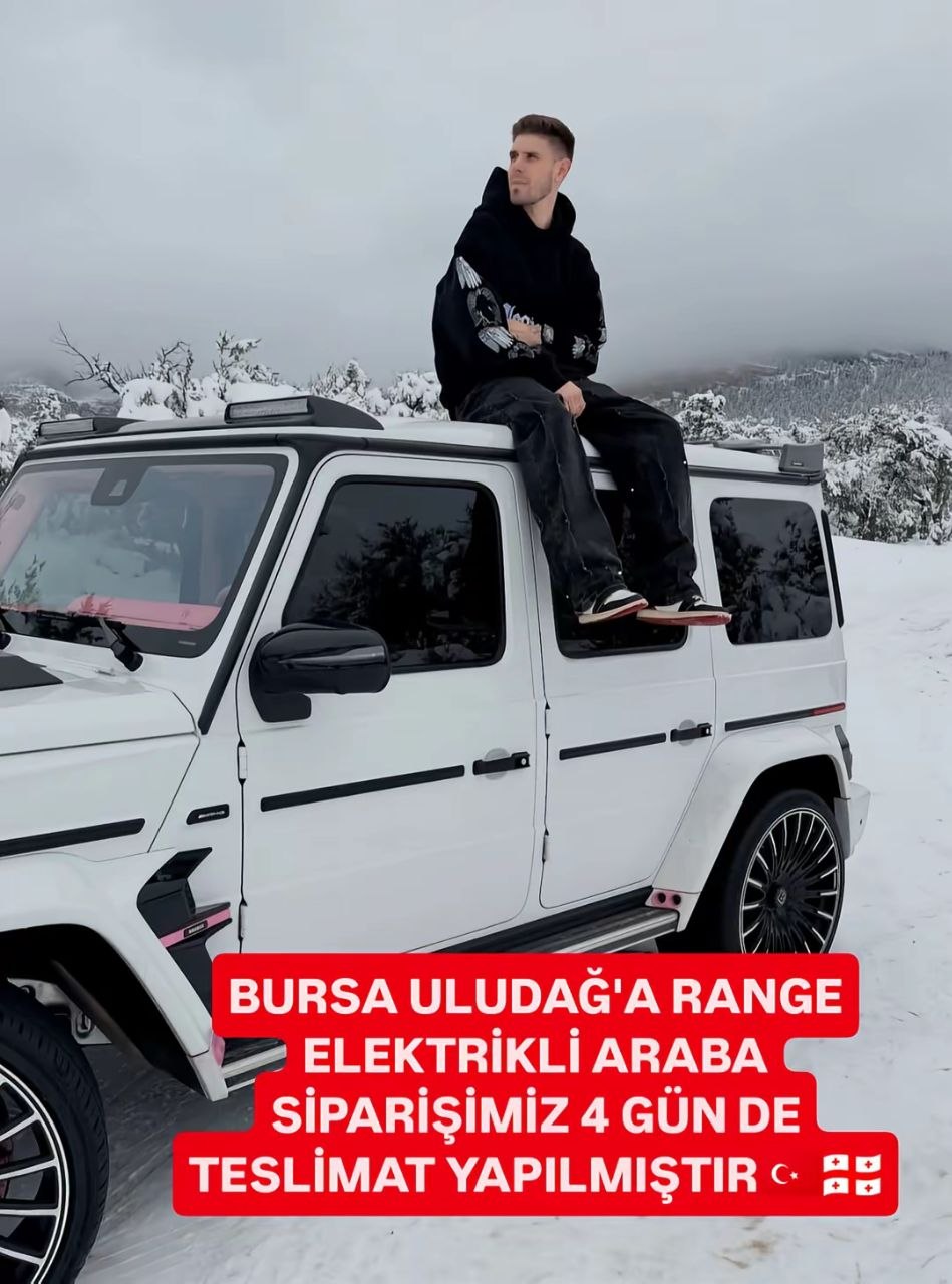 SAKLYORS RANGE ELEKTİRİKLİ ARAÇ TESLİMATI