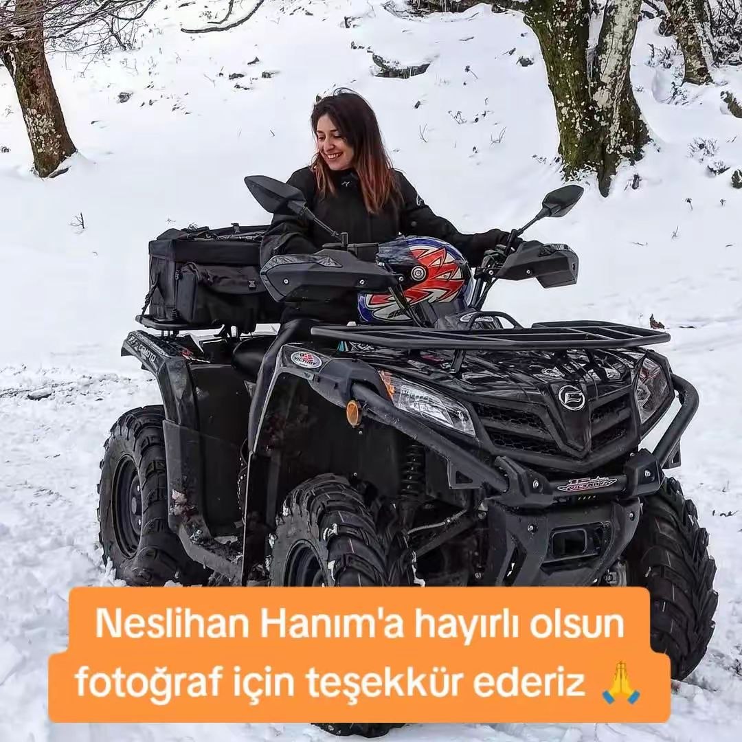450 CC BENZİNLİ 4X4 DEV AT TESLİMATI